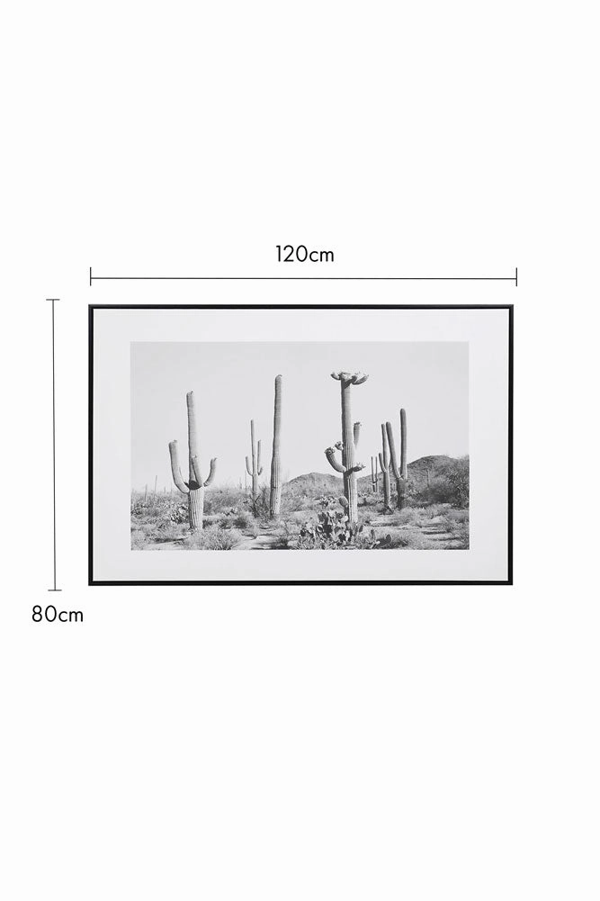 Wild West Cactus Art Print
