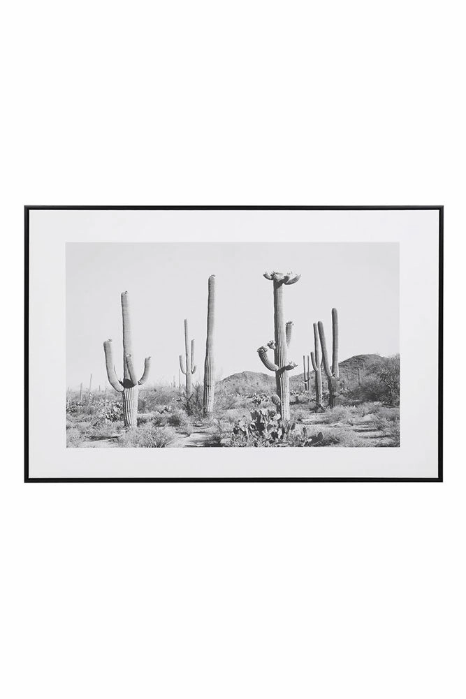 Wild West Cactus Art Print