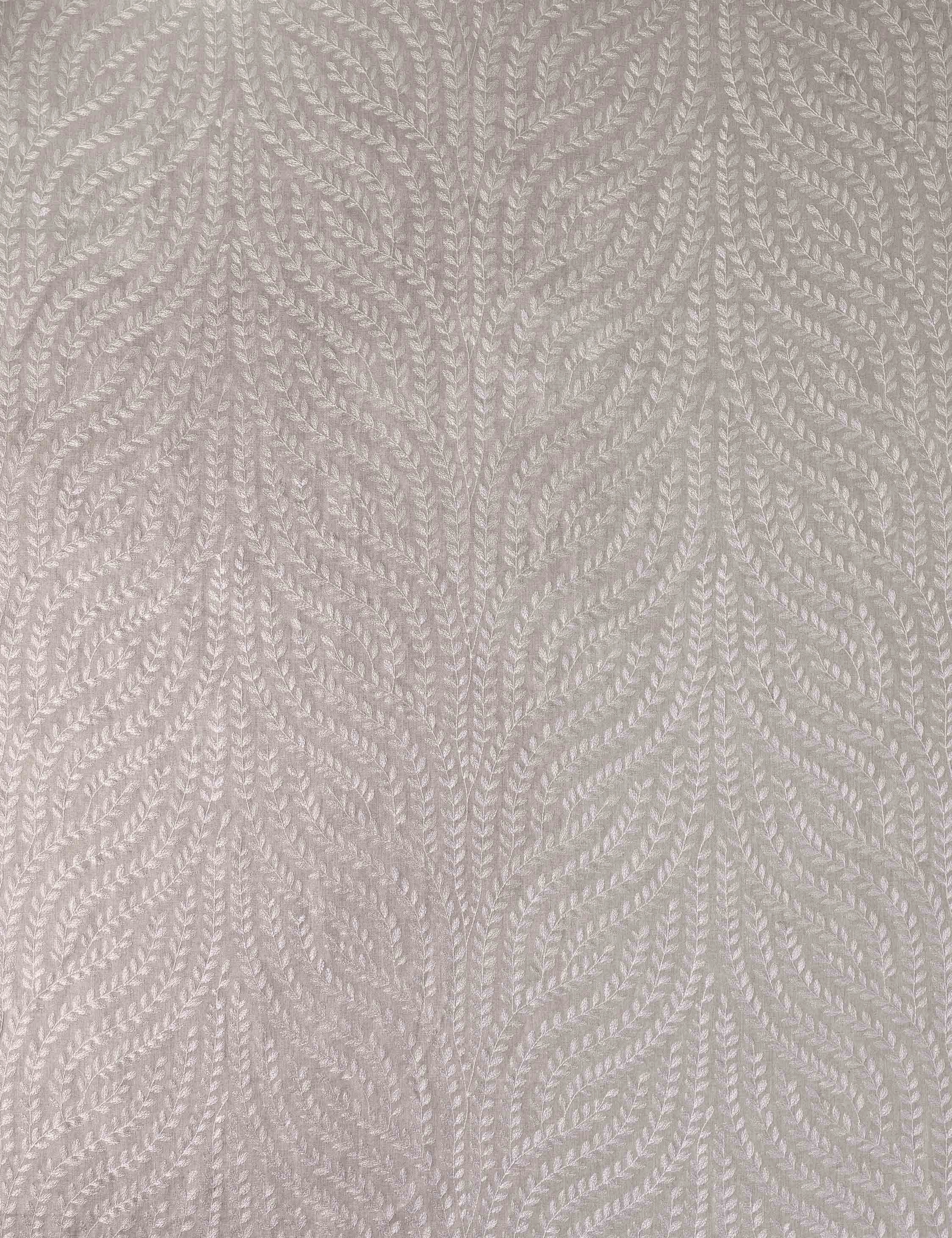 Willow Vine Embroidery Linen Fabric by Scalamandr