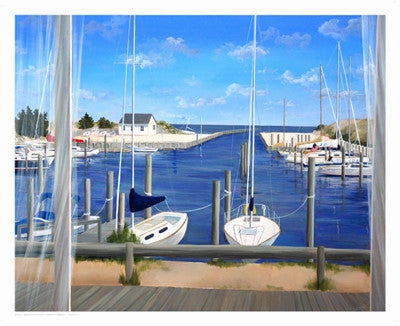 Window on Deon Harbor 
