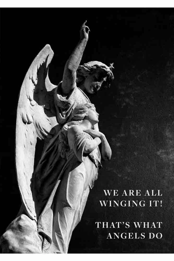 Winging It Art Print