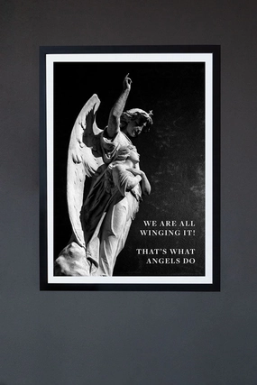 Winging It Art Print 