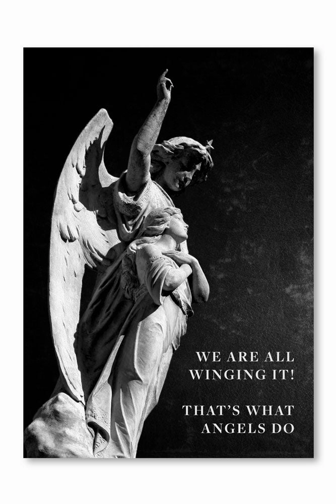 Winging It Art Print