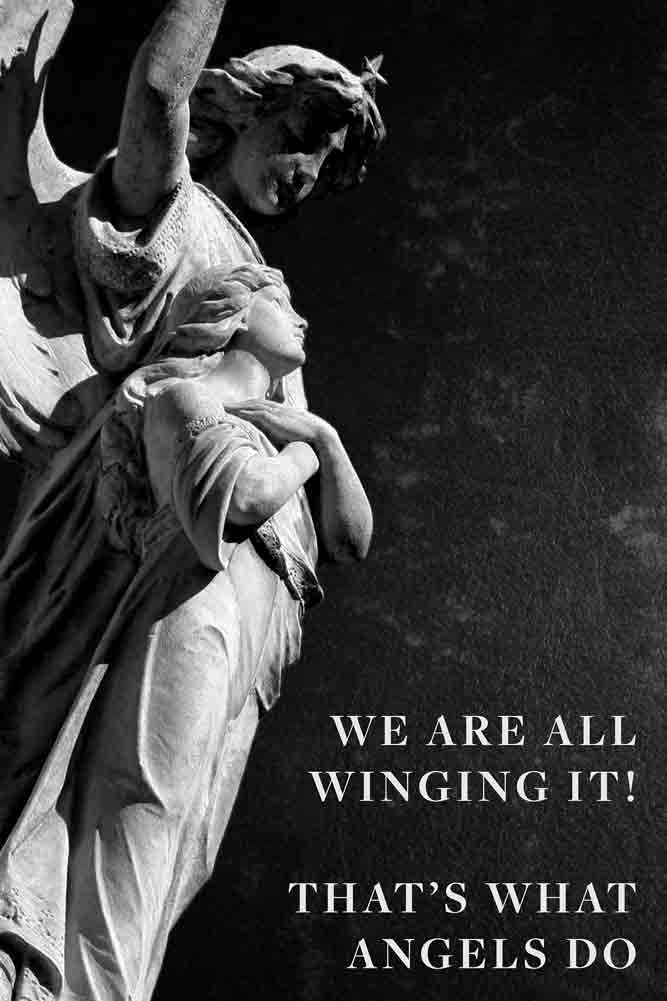 Winging It Art Print