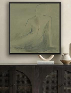 Woman At Rest II Wall Art by Melody McMunn 