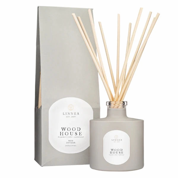 Wood House 2 Wick Candle
