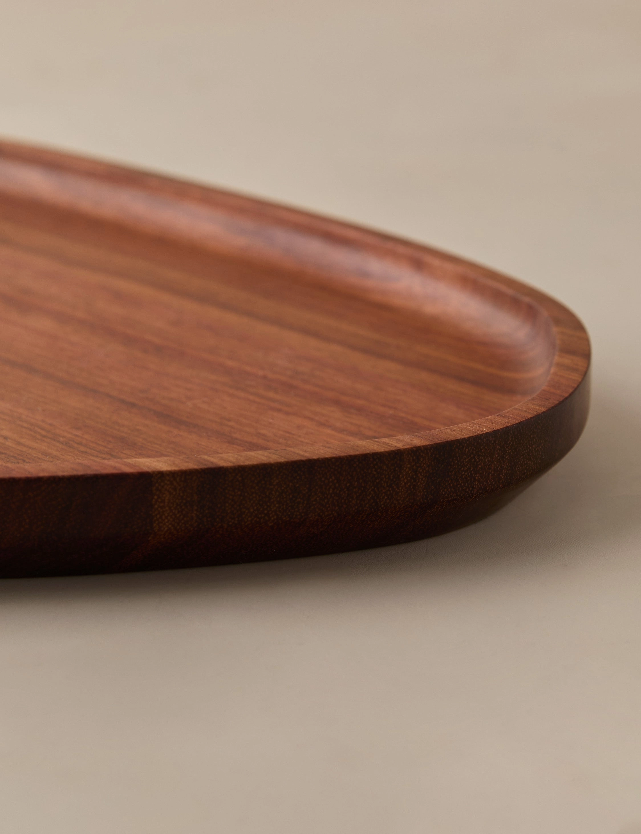 Wood Leaf Tray by Itza Wood