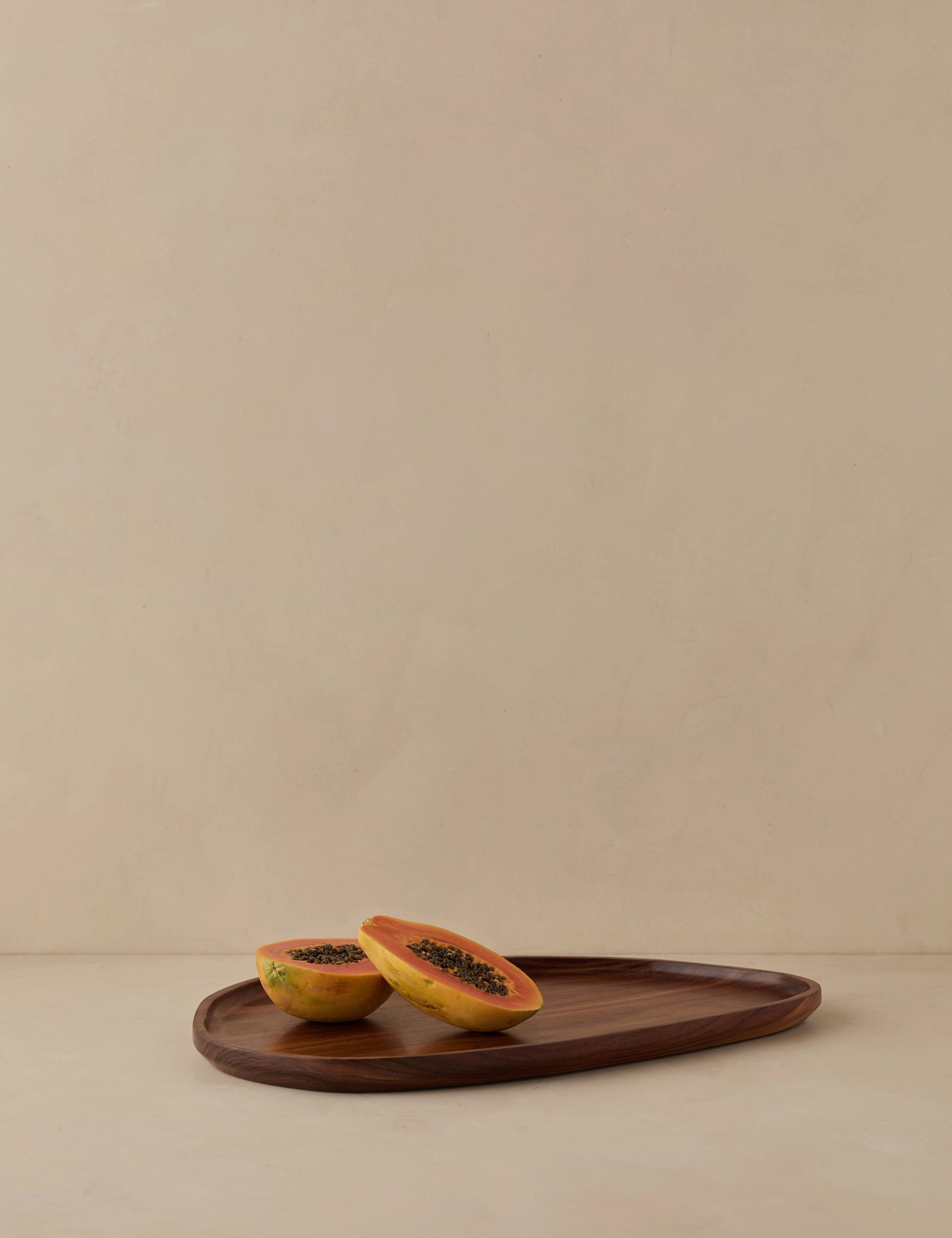 Wood Leaf Tray by Itza Wood