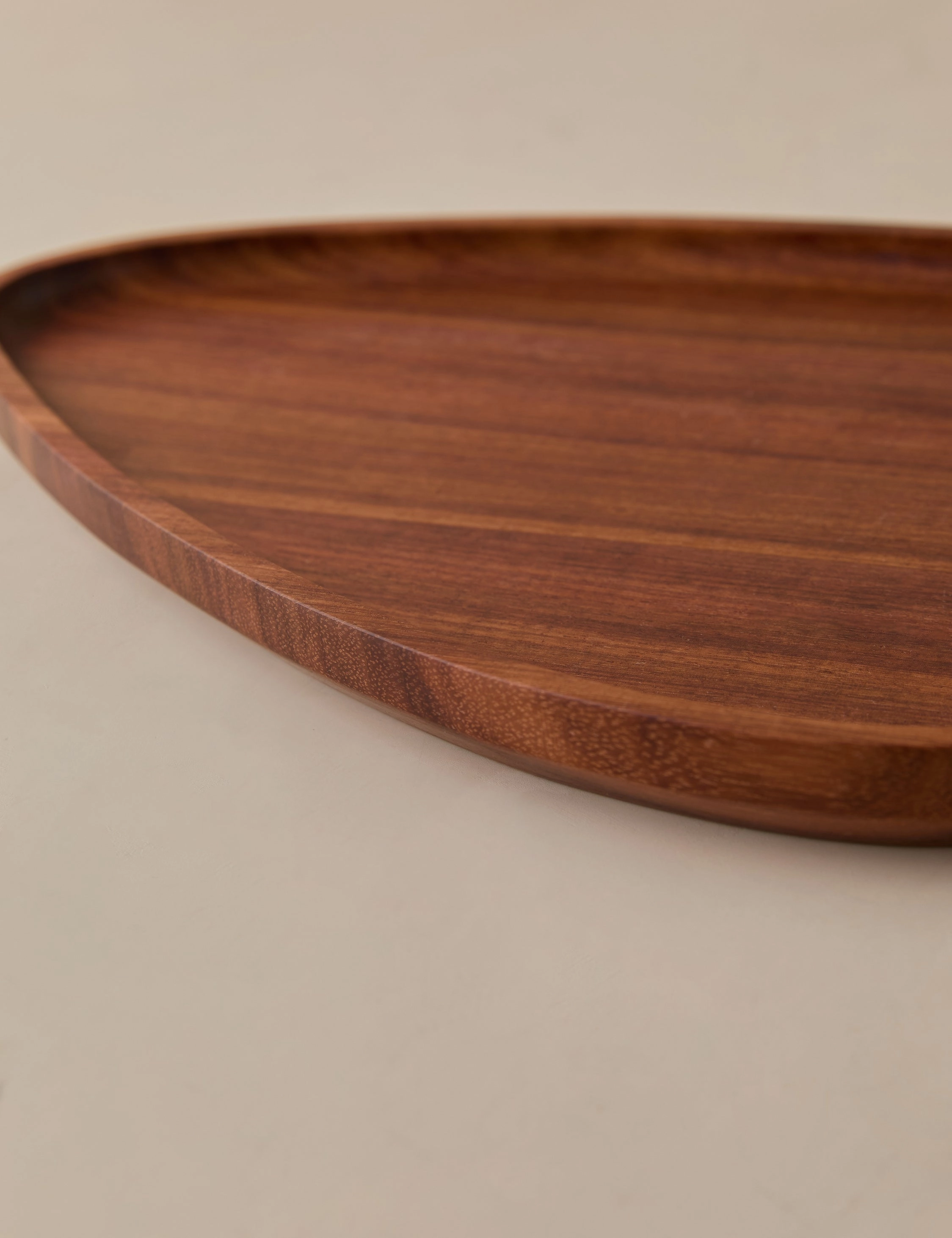 Wood Leaf Tray by Itza Wood