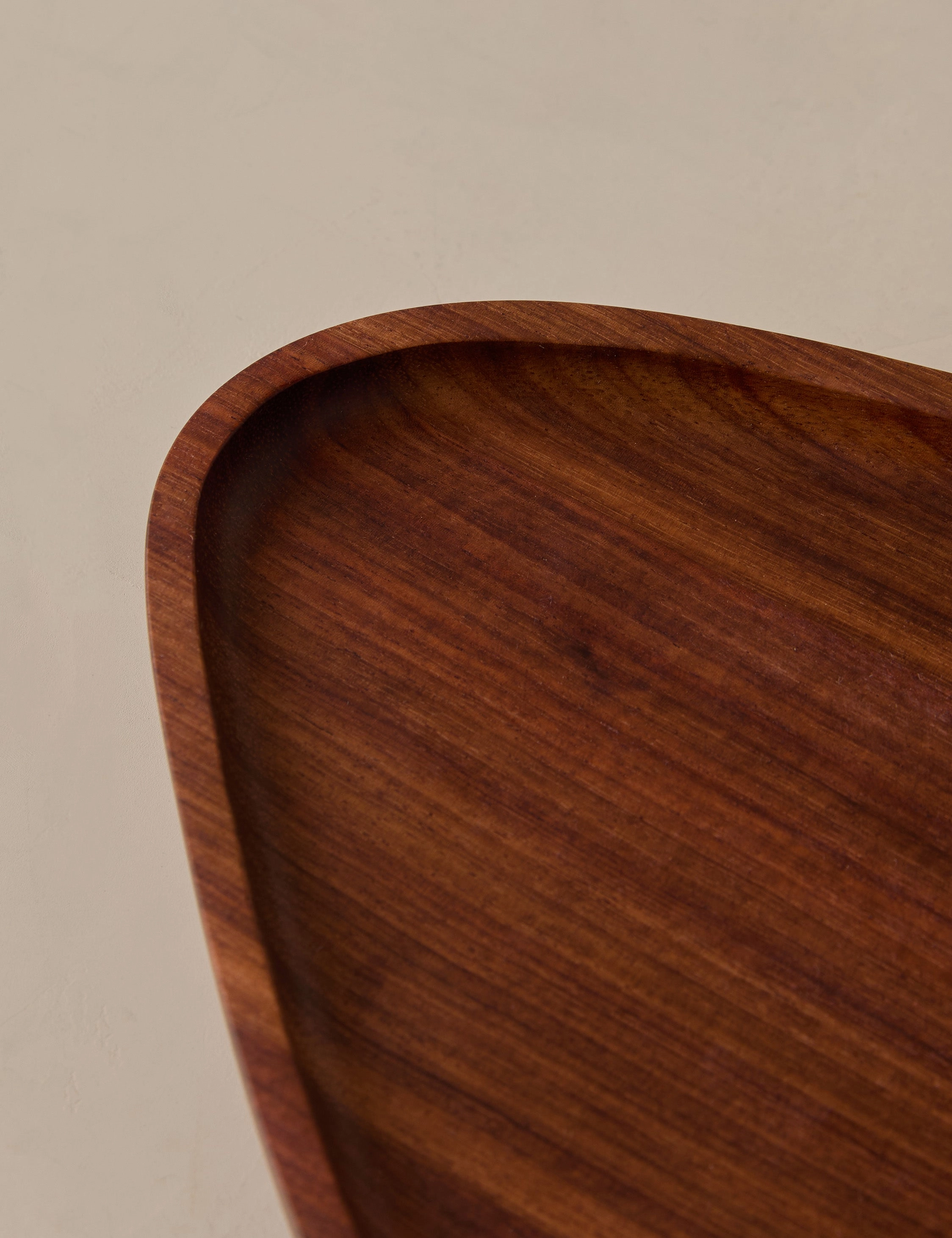 Wood Leaf Tray by Itza Wood