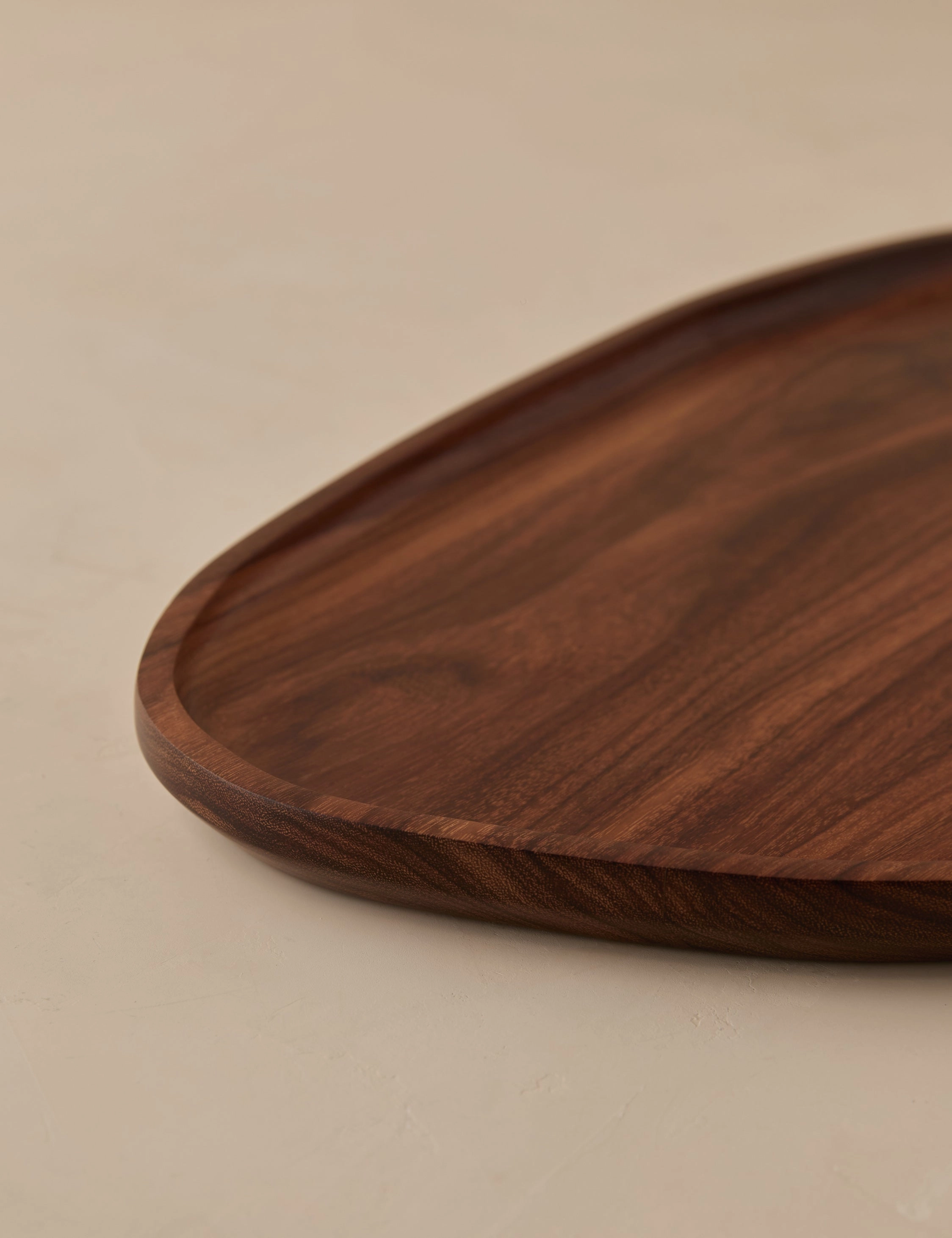 Wood Leaf Tray by Itza Wood