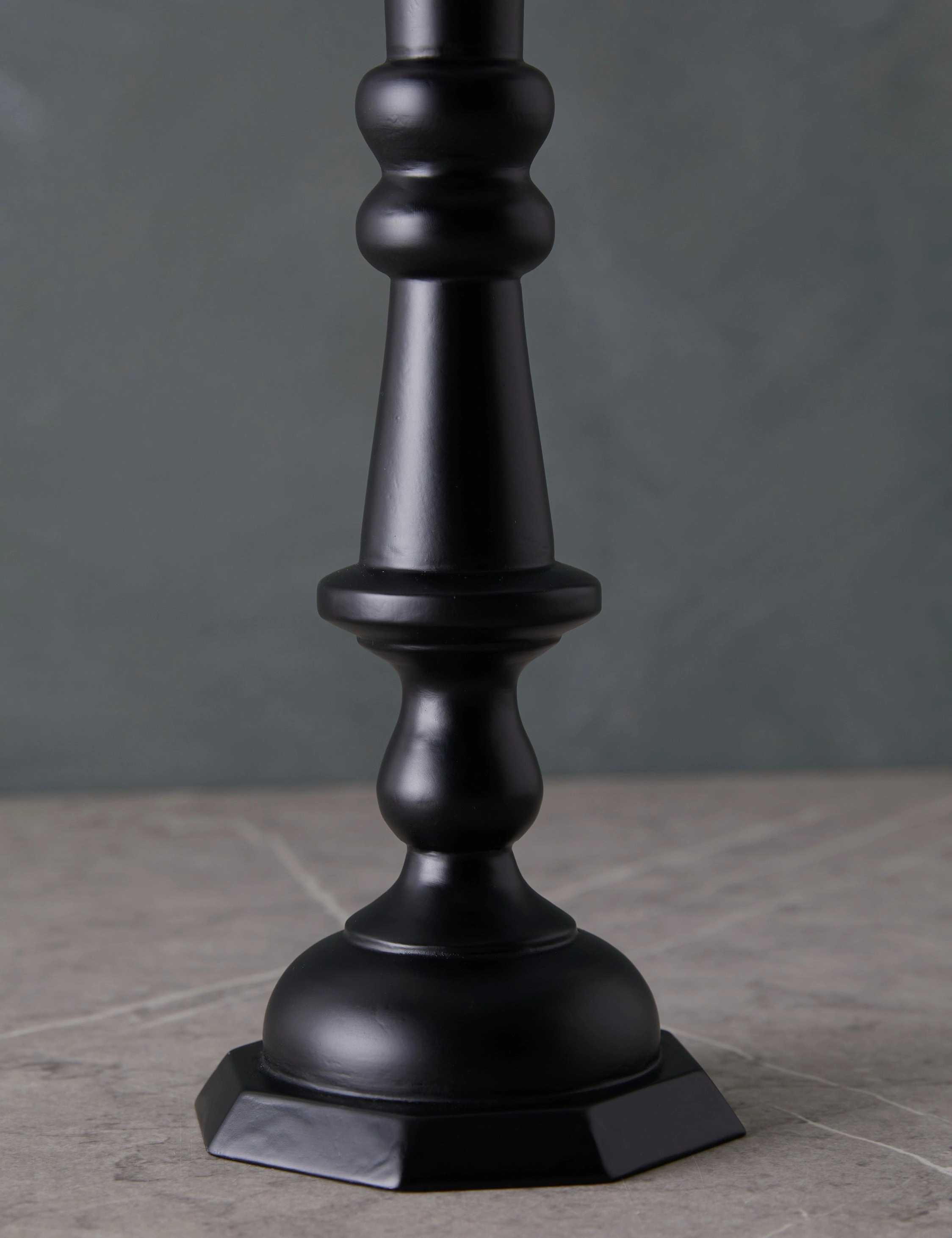 Wooden Georgian Candlesticks