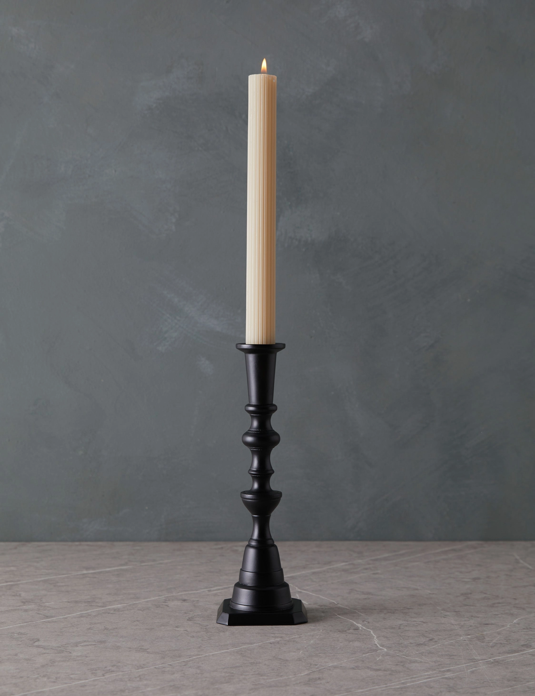 Wooden Georgian Candlesticks