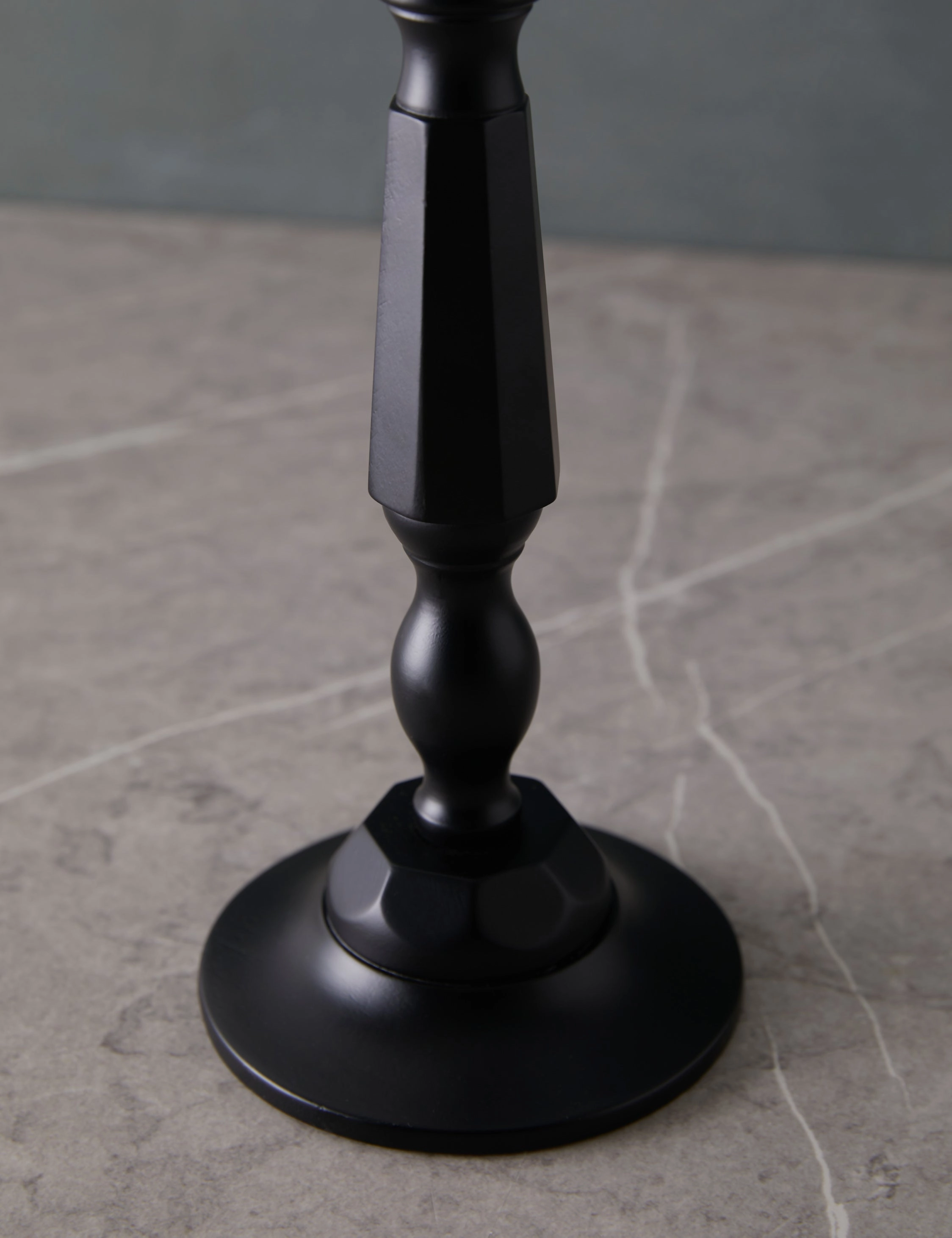 Wooden Georgian Candlesticks
