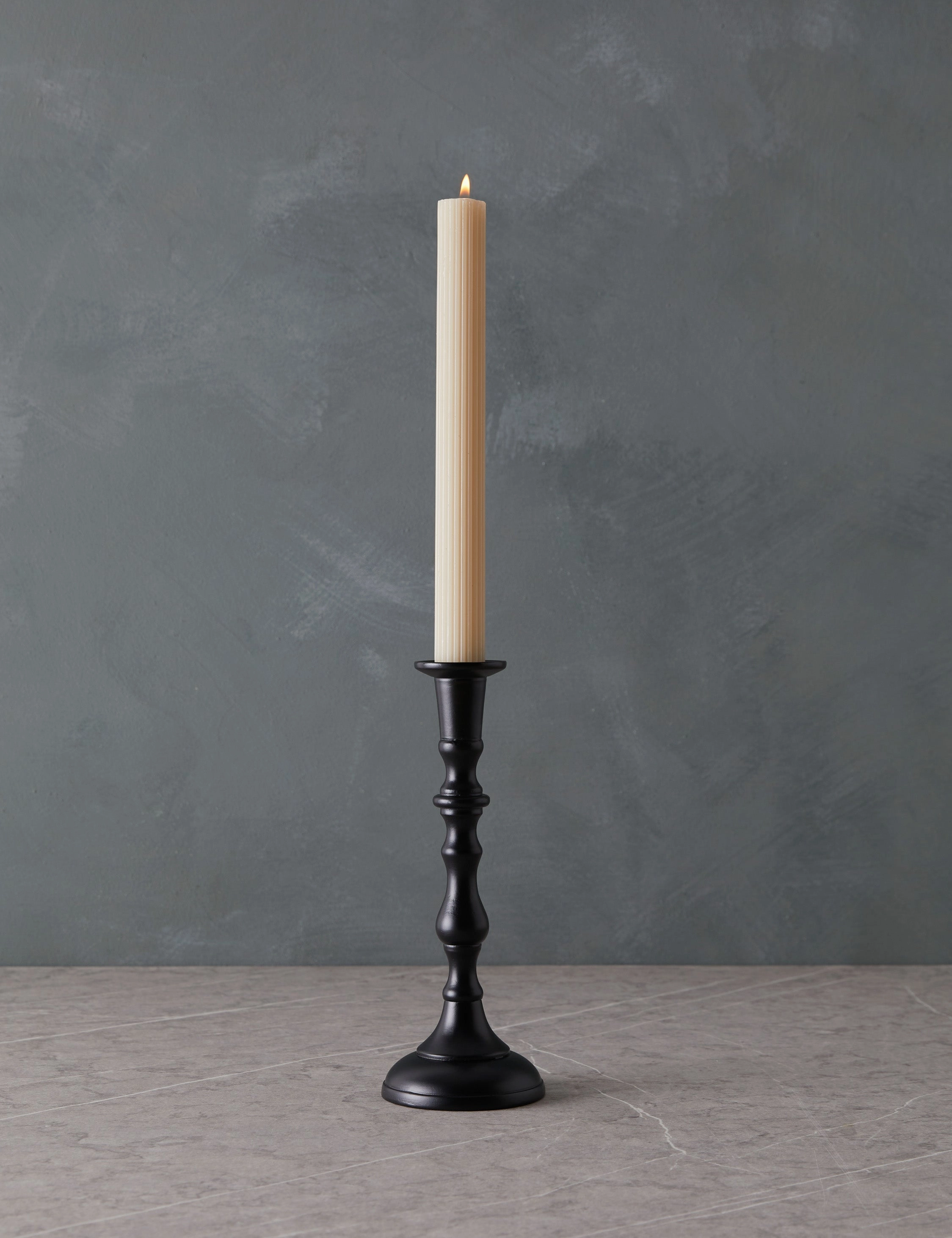 Wooden Georgian Candlesticks
