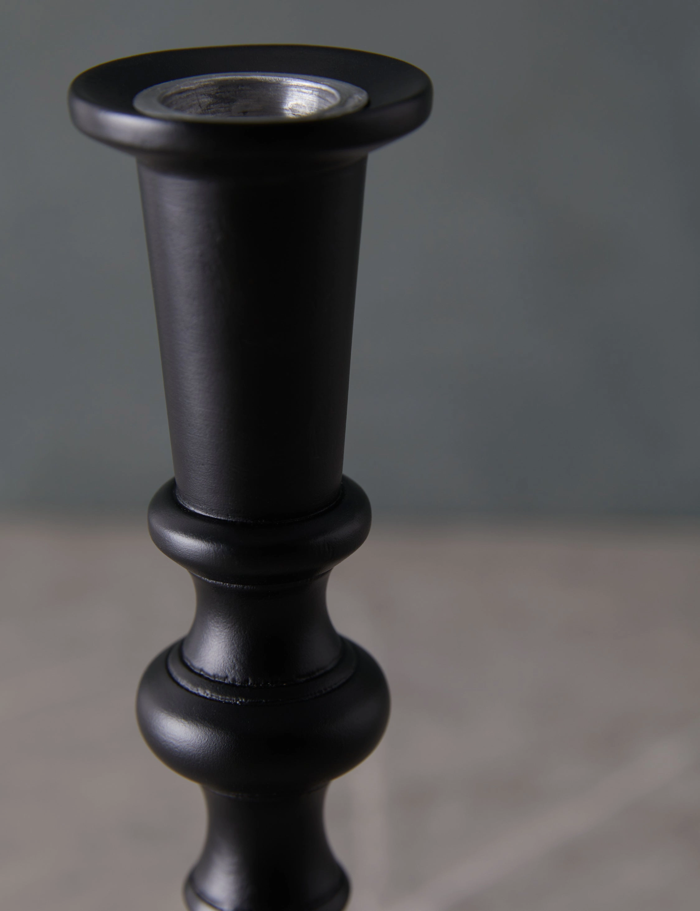 Wooden Georgian Candlesticks