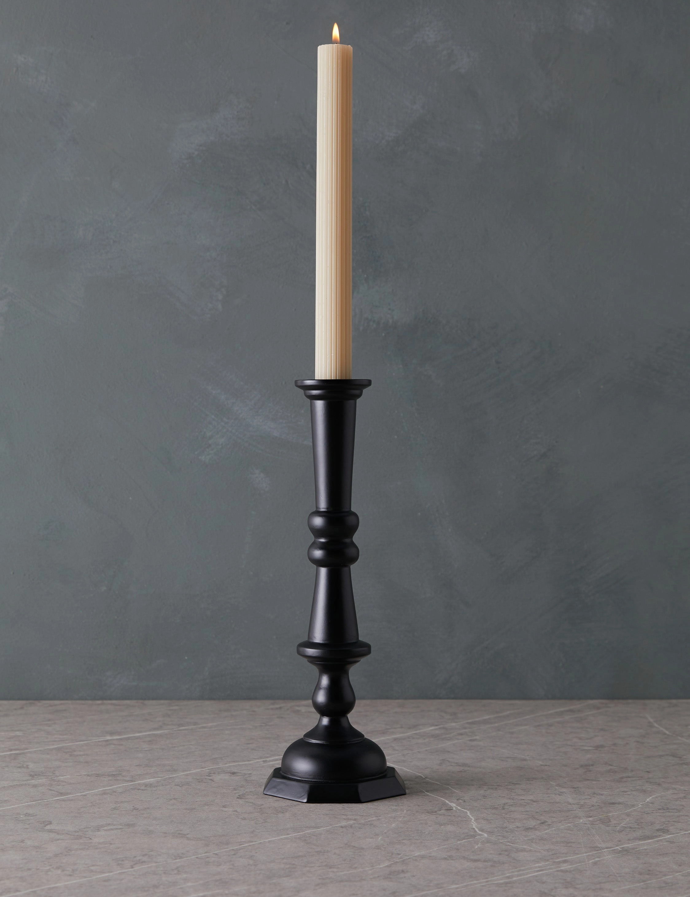 Wooden Georgian Candlesticks