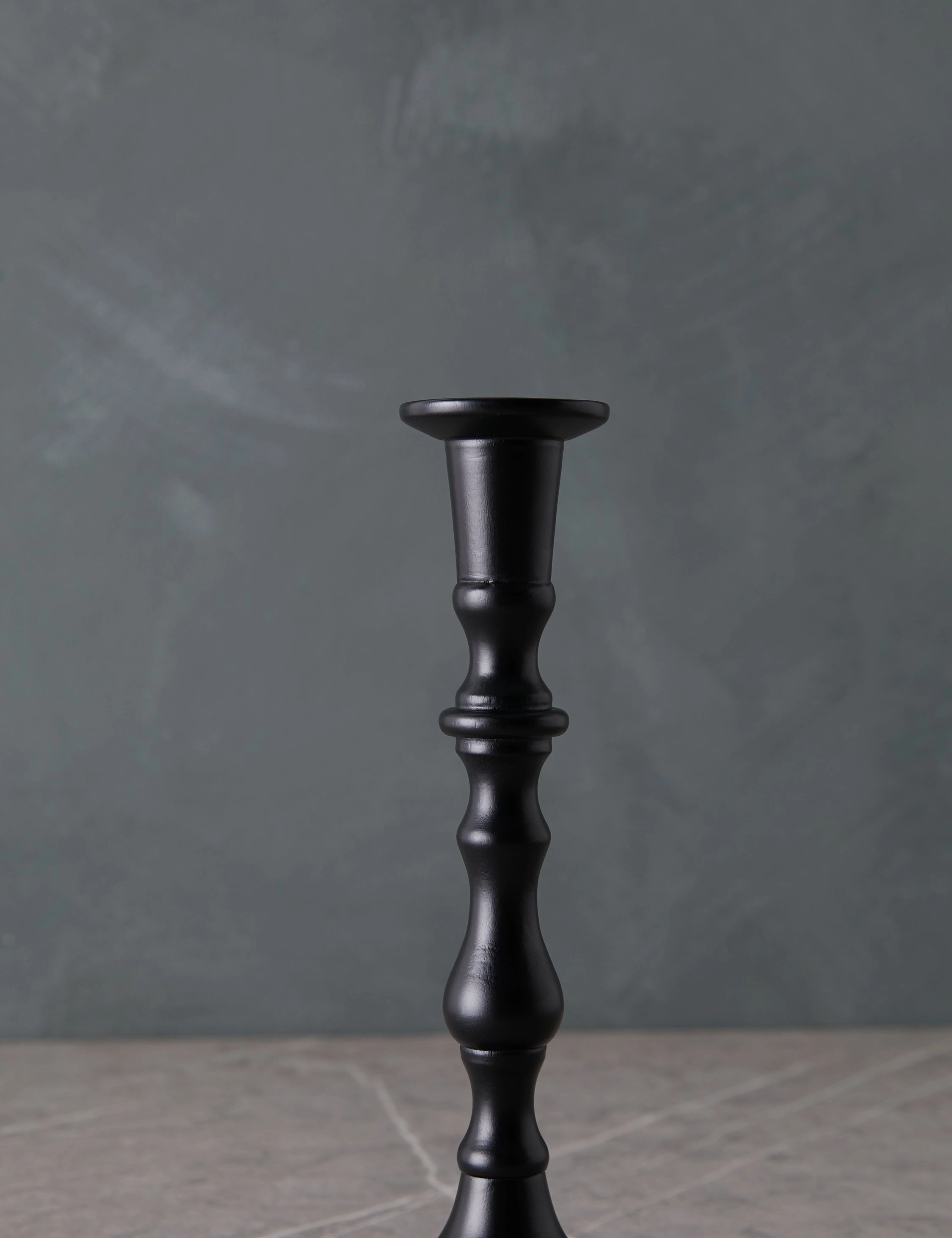 Wooden Georgian Candlesticks