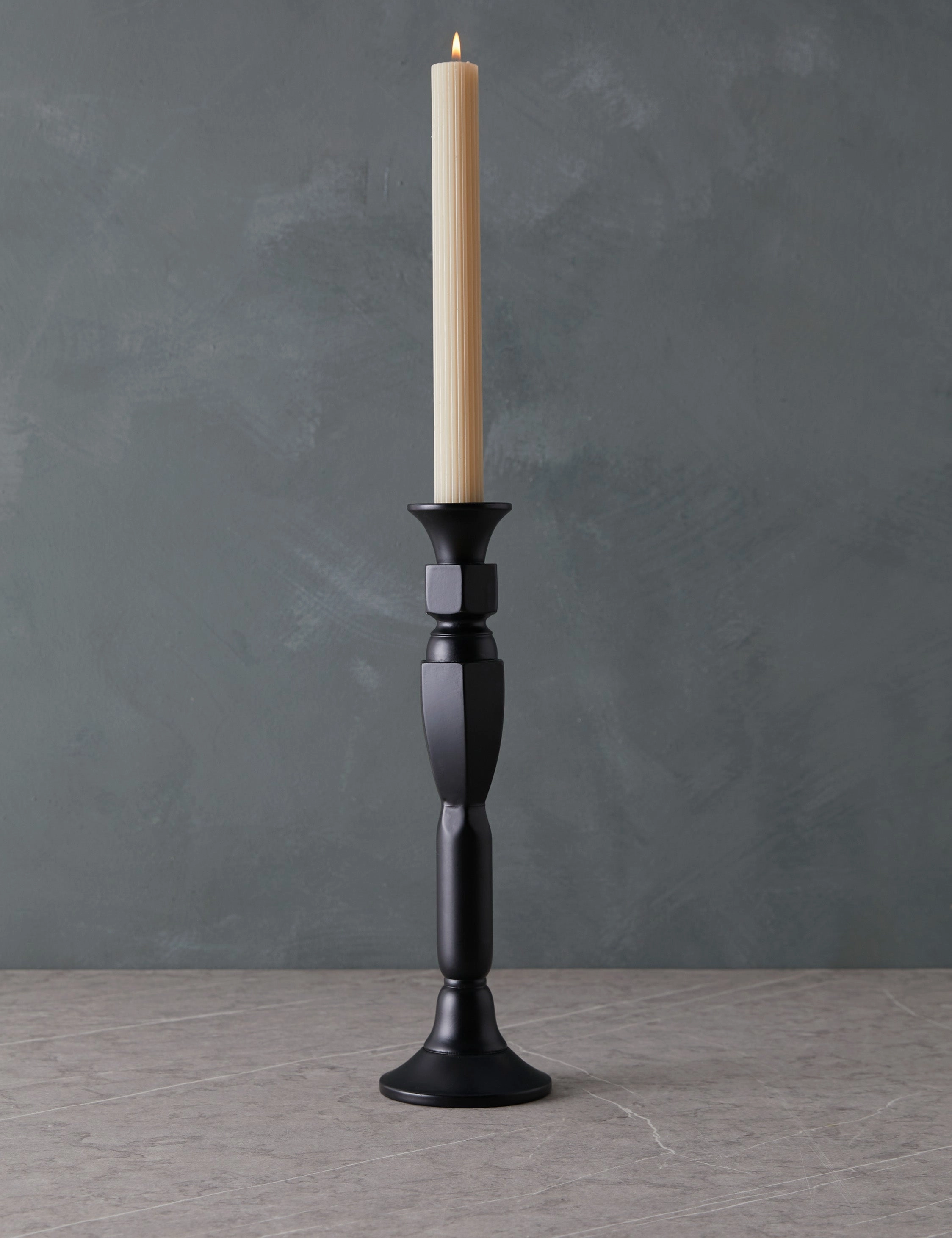 Wooden Georgian Candlesticks
