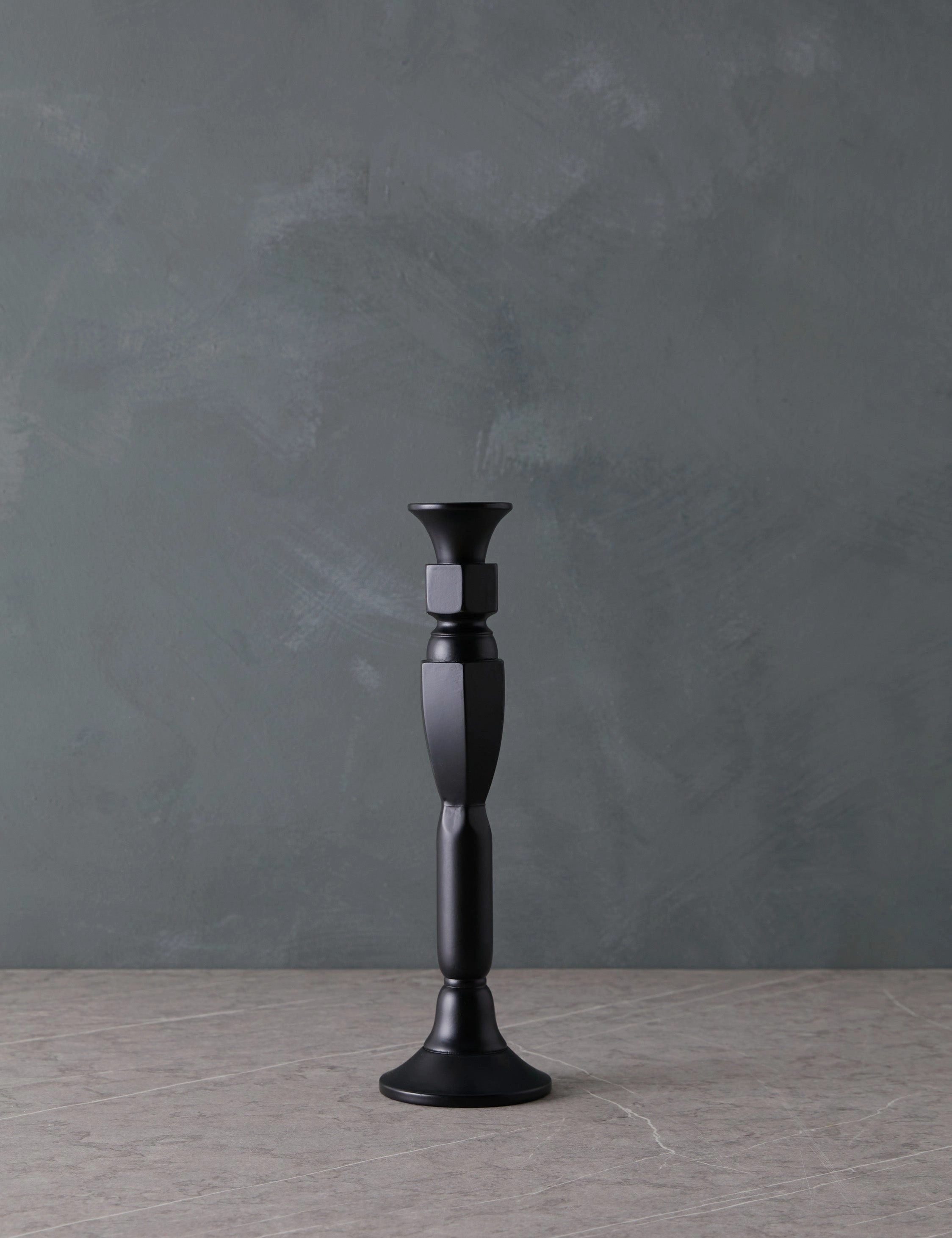 Wooden Georgian Candlesticks