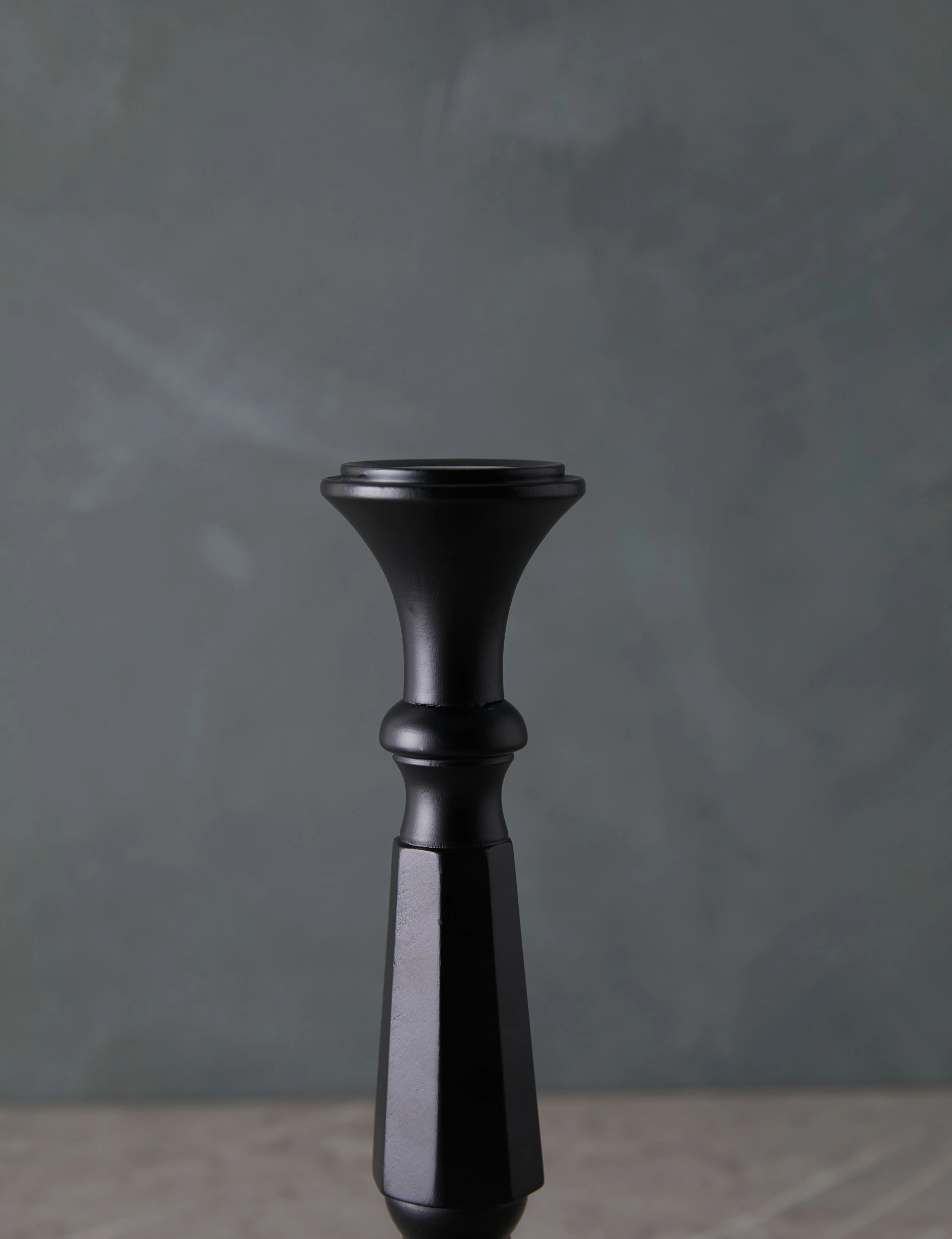 Wooden Georgian Candlesticks