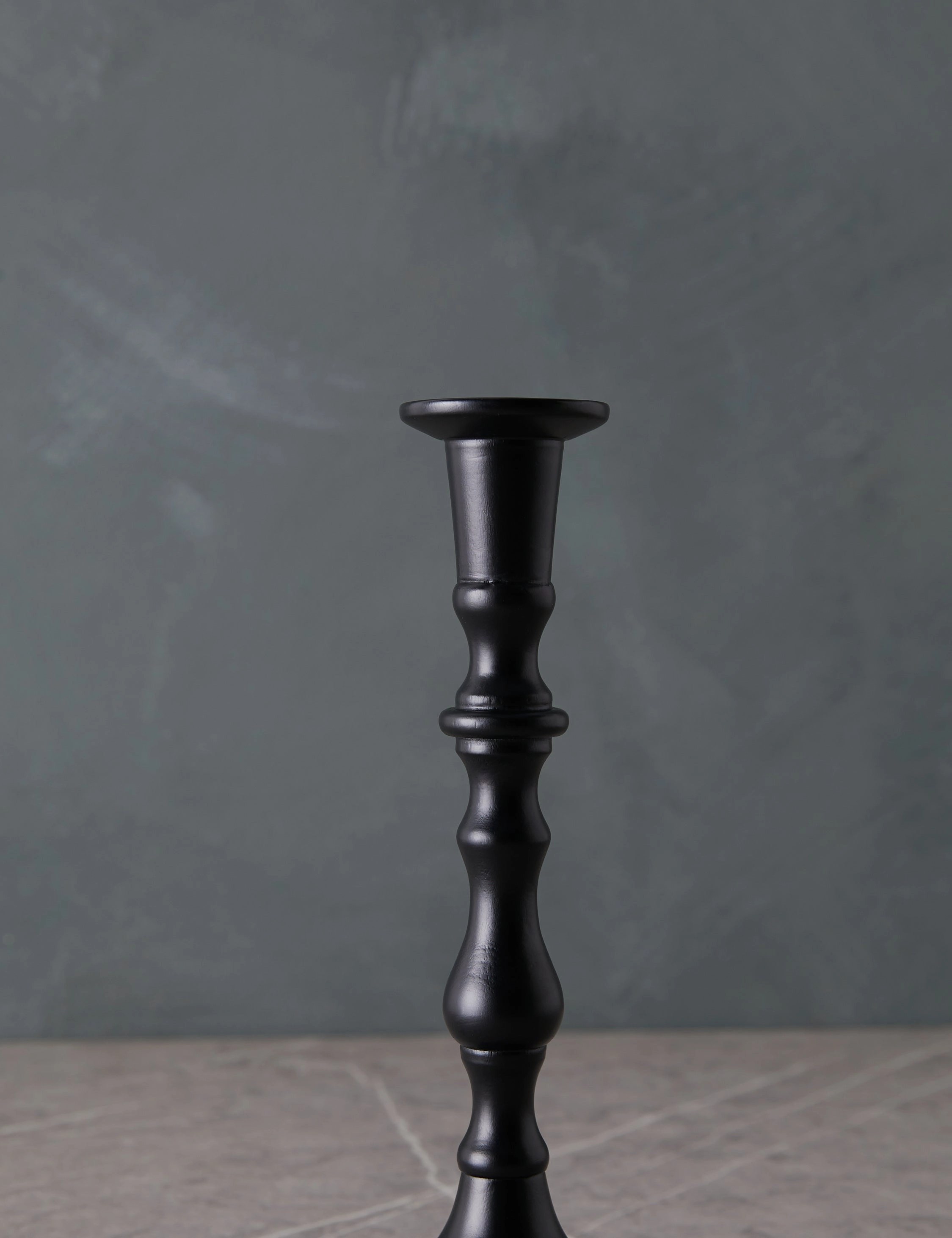 Wooden Georgian Candlesticks