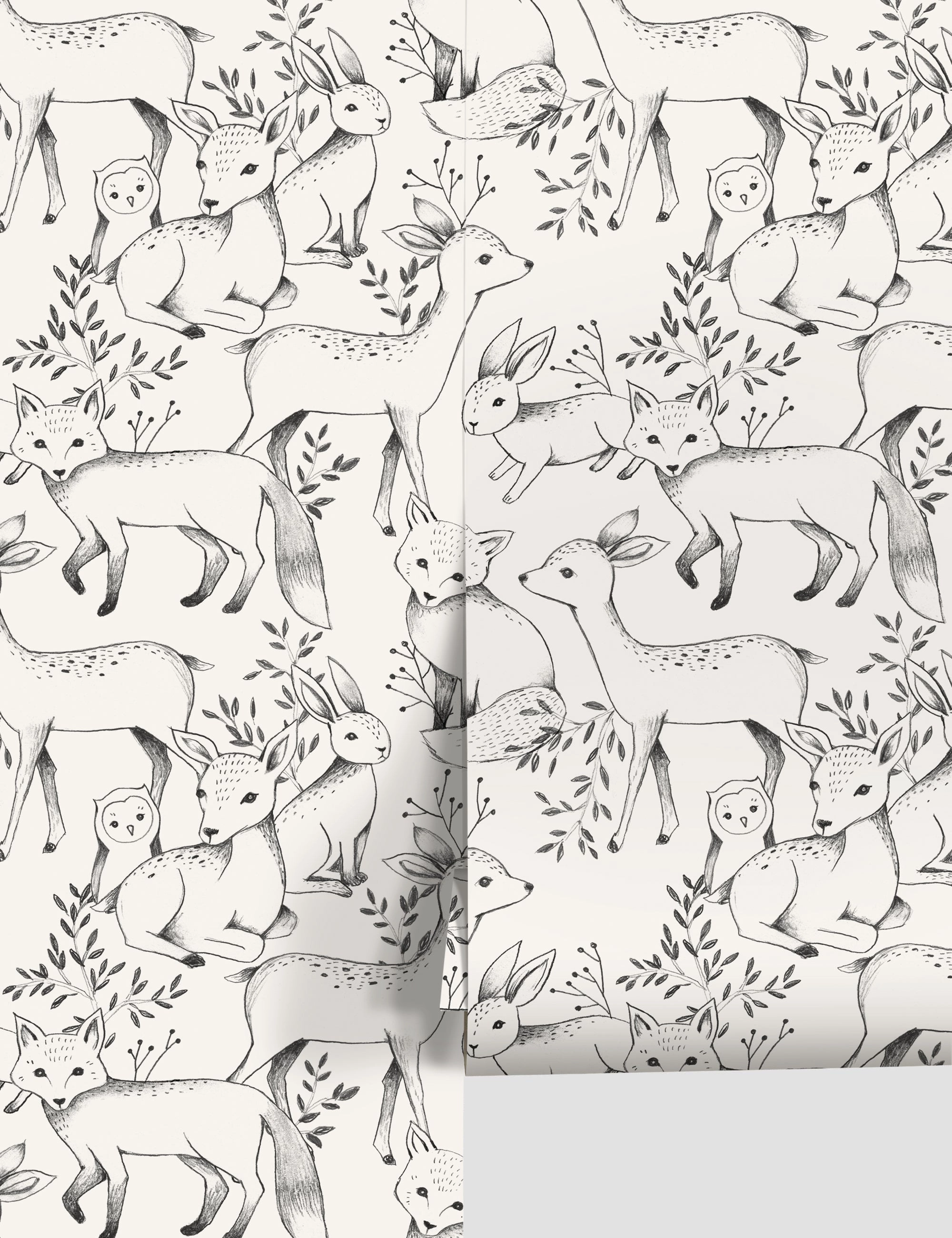 Woodland Wallpaper by Rylee   Cru 