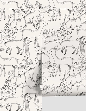Woodland Wallpaper by Rylee   Cru 