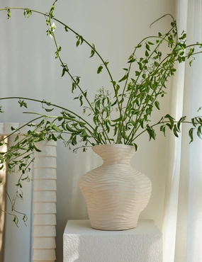 Wrinkle Vase by Sarah Sherman Samuel 
