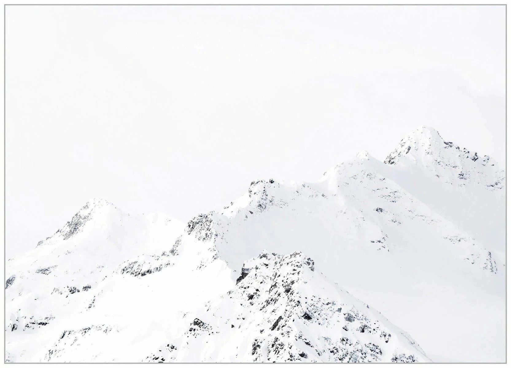 You and the Mountain Framed Wall Art 