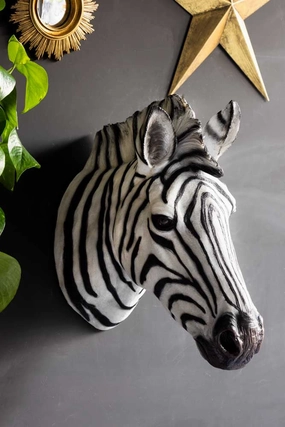 Zebra Head Wall Art 
