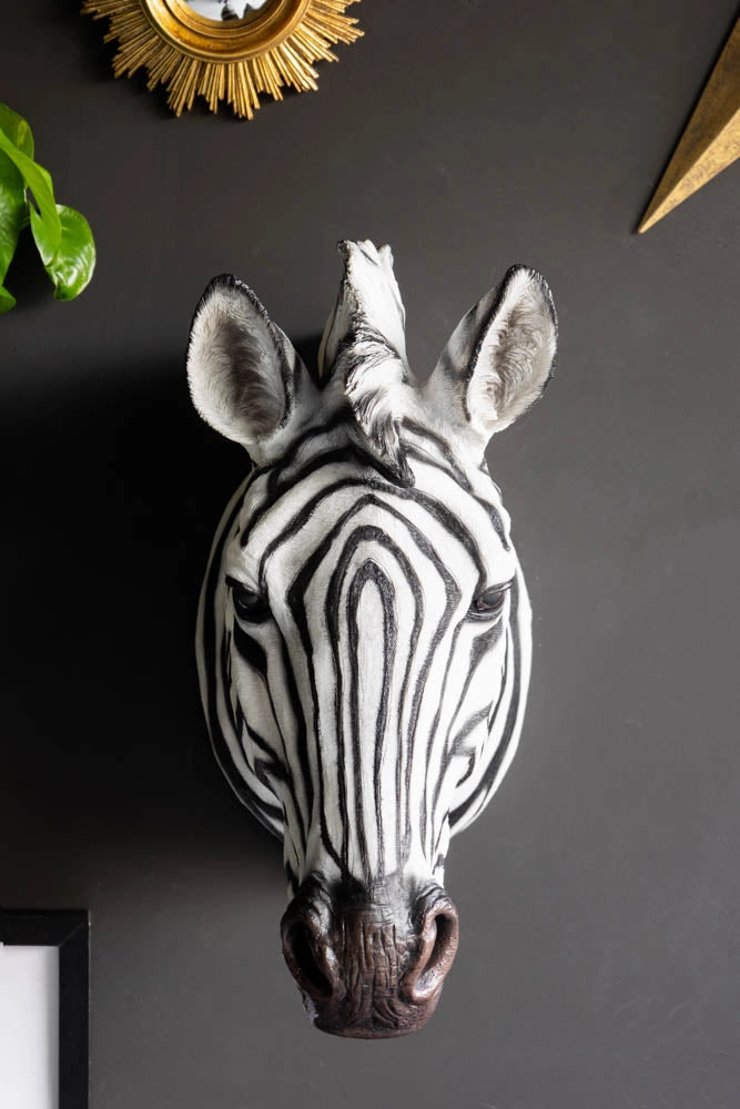 Zebra Head Wall Art