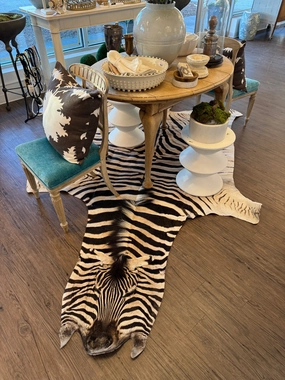Zebra Hide Rug 