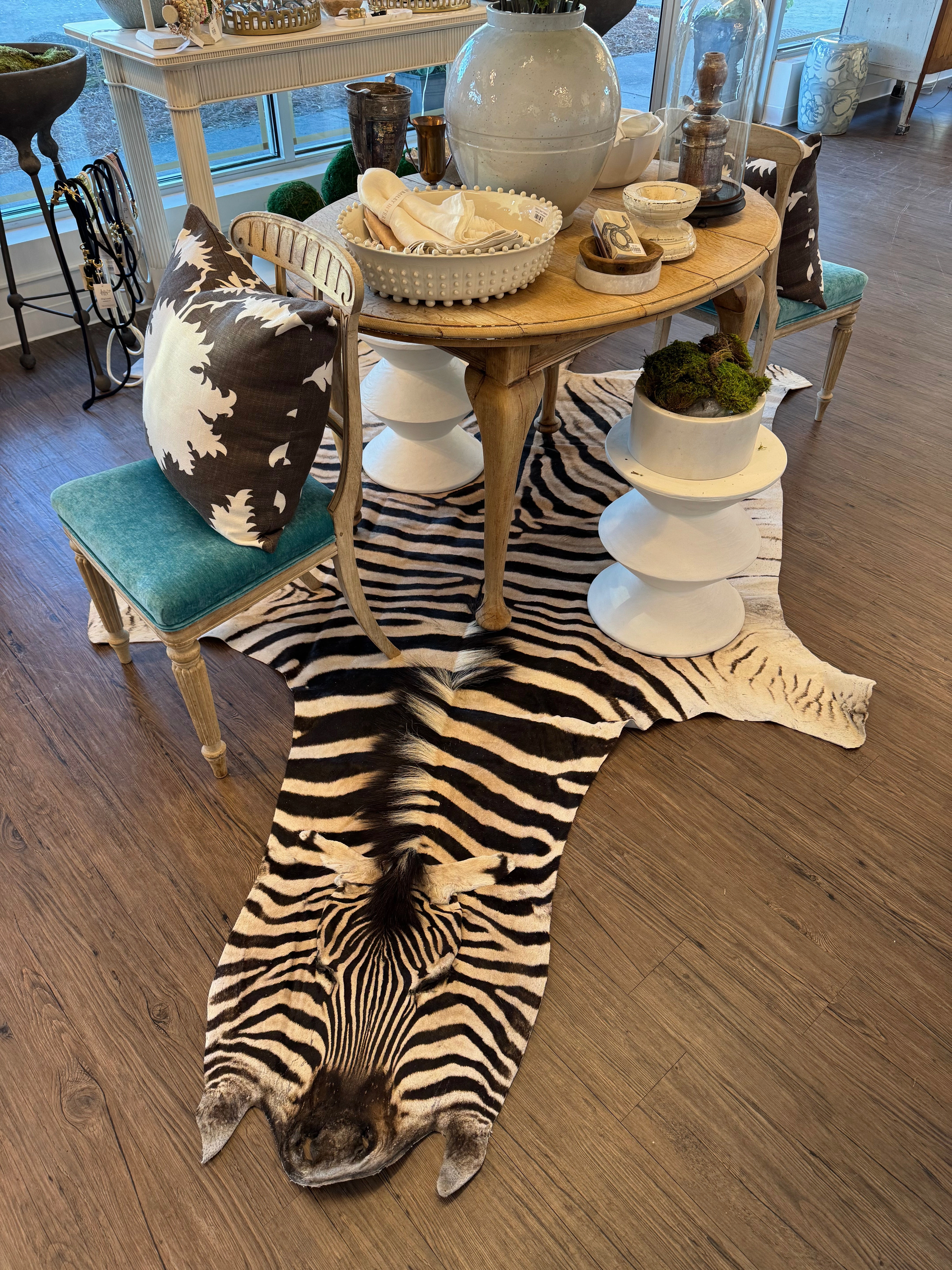 Zebra Hide Rug 